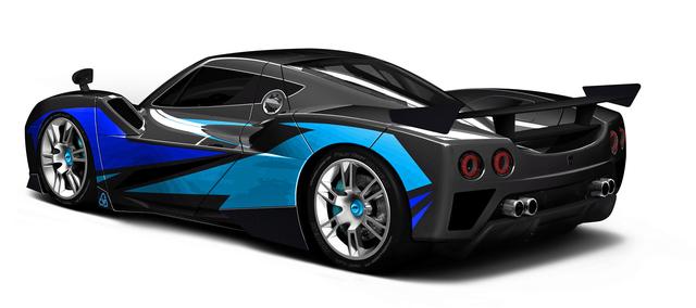 画像: 21世紀のスーパーカーらしいスタイリング。ドアはガルウイング式を採用。
