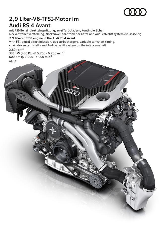 画像: 2.9L V6ツインターボエンジンは最高出力450ps、最大トルク600Nmを発揮。