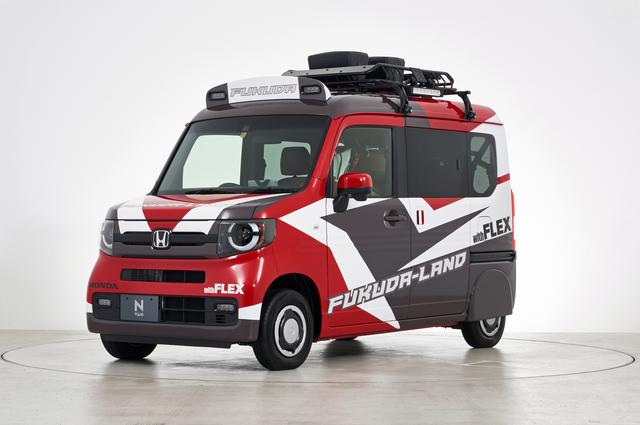 画像: N-VAN チュートリアル福⽥カスタム仕様⾞ with FLEX