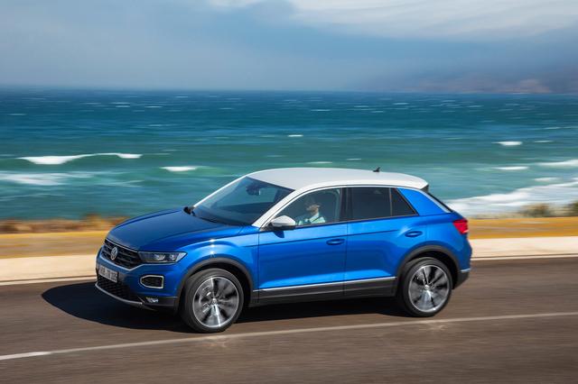 画像: フォルクスワーゲン Tロック。ティグアンの下に位置する新世代コンパクトSUV。