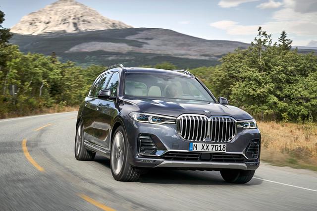画像: BMW X7。BMWもついにこのセグメントに参入。これまでBMWにラインナップされていなかったのが不思議。