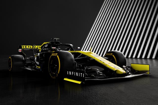 画像: 2019年用F1マシン、ルノーR.S.19。