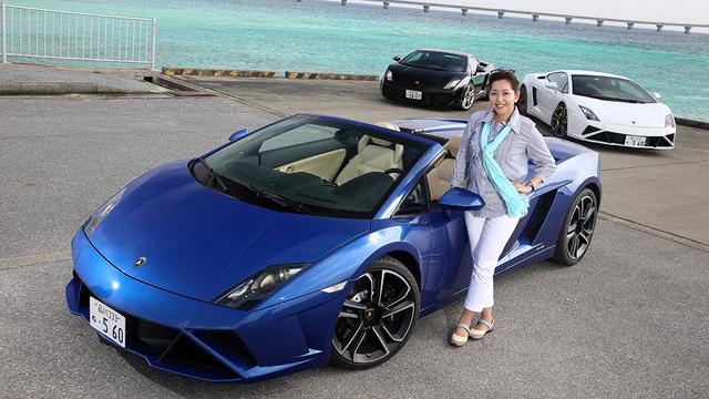 画像: 【動画】竹岡 圭のクルマdeムービー 「ランボルギーニ ガヤルドLP560-4ドスパイダー」(2013年6月放映)