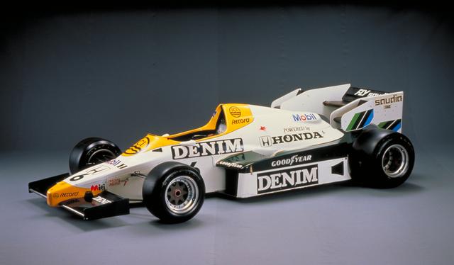 画像: 1984年、F1活動第2期の「ウィリアムズ・ホンダFW09」。
