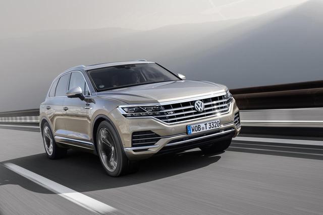 画像: Touareg V8 TDI。