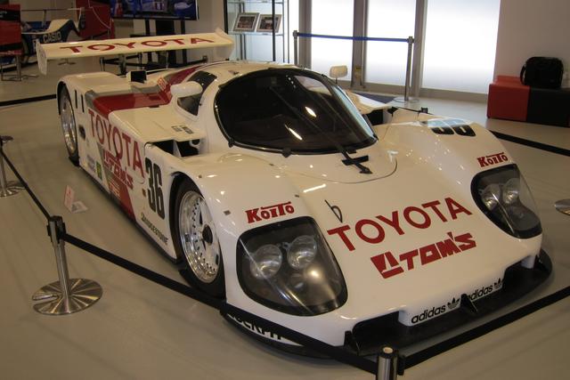 画像: 2018年に開催された「トヨタ ル・マン24h 挑戦の軌跡展」(メガウェブ ヒストリーガレージ)に登場したトヨタ90C-V。展示車は1990年のル・マンでスペアカーとして使用された車両。