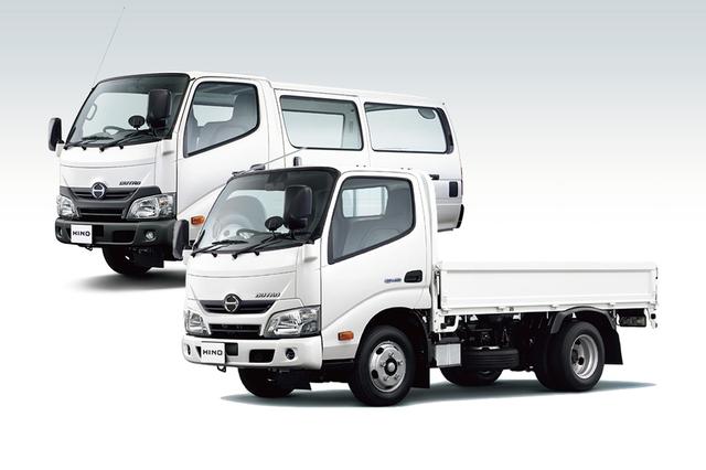 画像: 日野自動車のデュトロシリーズの中に、5t限定準中型免許で運転できるモデルが多い。