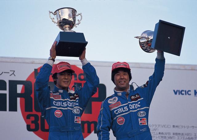 画像: この年、星野は影山正彦と組み、3勝を挙げる(1992年9月30日JTC Rd7仙台)。