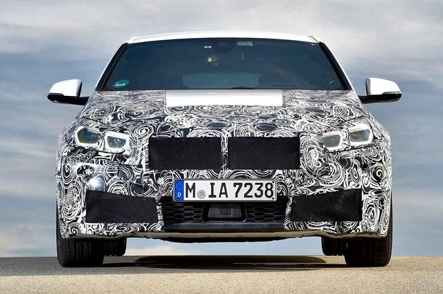 画像: BMWの次期1シリーズ。