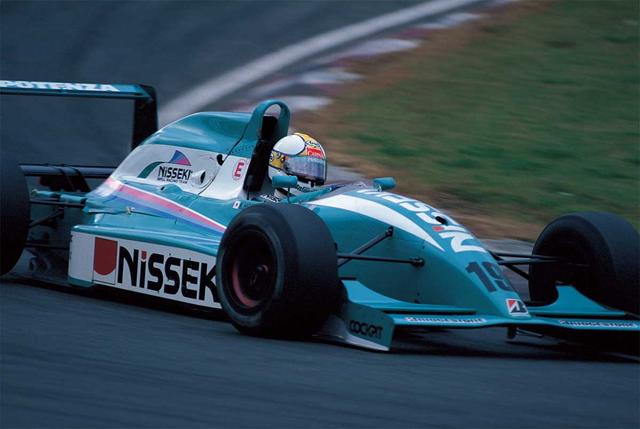 画像: シーズン終盤の富士ファイナルにて優勝。ポイントリーダーに立つ(1993年10月17日 全日本F3000 Rd10 富士)。