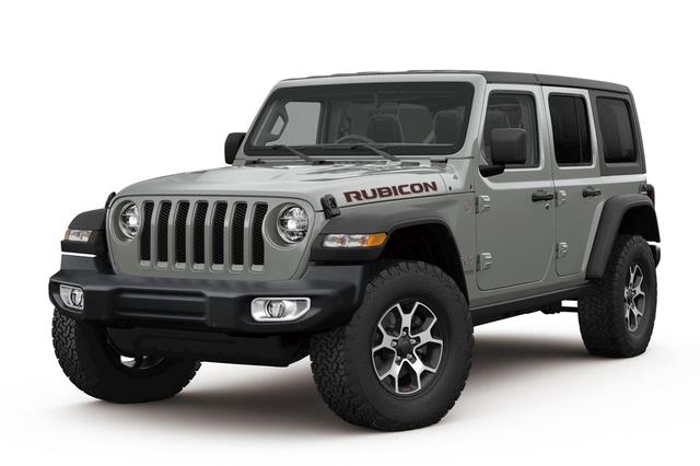 画像: ラングラーの中でも最強のオフローダー「ルビコン」が導入された。ボンネットに「RUBICON」のデカール。