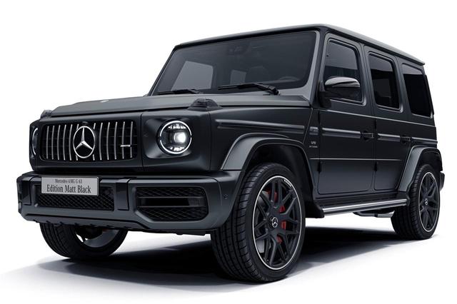 画像: メルセデス・AMG G63 エディション マットブラックは5月12日までの期間限定発売。