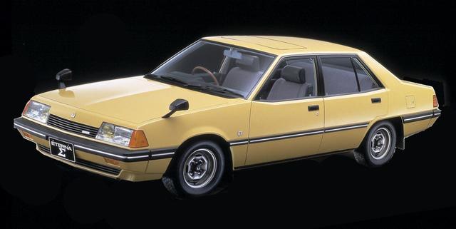画像: 三菱 エテルナΣ。1800GTグレードだろう。