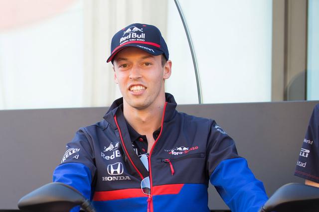 画像: フリー走行2回目でトップ10に入ったダニール・クビアト(トロロッソ・ホンダ)。