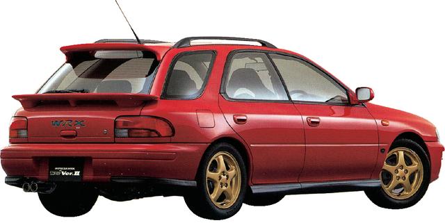 画像: ワゴンWRX STiバージョンIIのエンジンは260psだが、タワーバーやクイックシフトリンケージなど、走りの装備には手を抜かない。