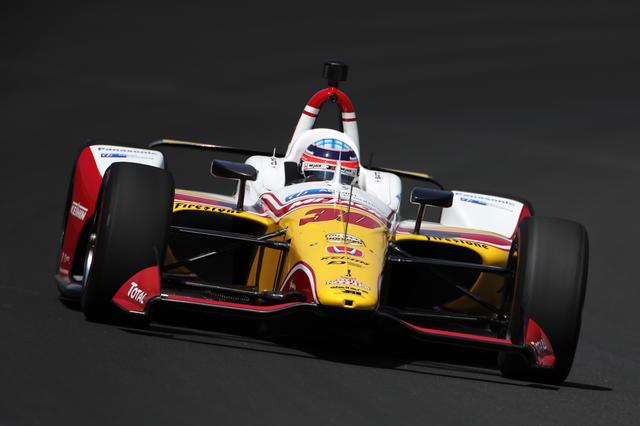 画像: 新しいカラーリングでインディ500に挑む佐藤琢磨。