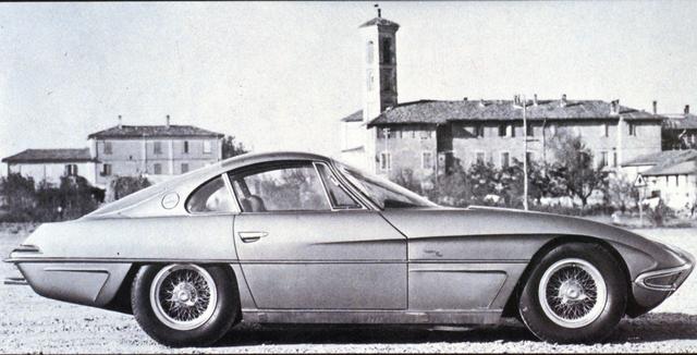 画像: 1963年のトリノショーでデビューを飾ったプロトタイプ「ランボルギーニ350GTV」。
