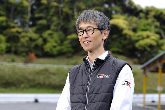 画像: スポーツCVTの開発担当者、高原秀明氏。モータースポーツの分野は未知の世界だったという。