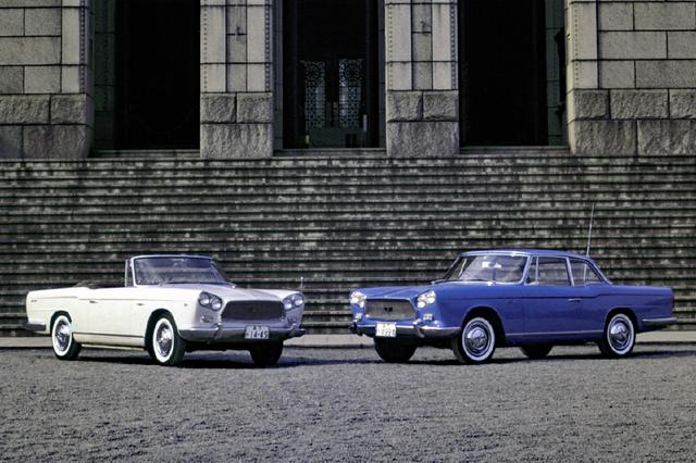 画像: 当時としては大柄な車体サイズ。コンバーチブルは4シーターでクーペより10万円高。62年の195万円は今なら3000万円以上?