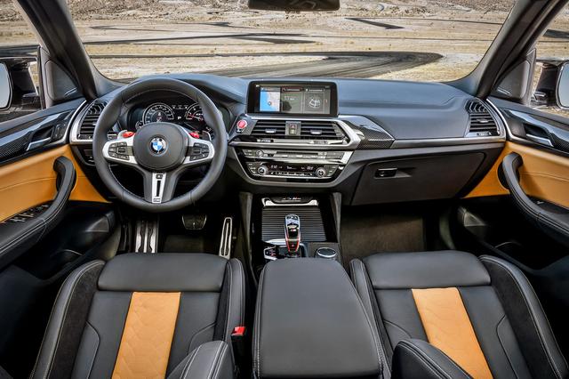 画像: X3 M Competitionのインテリア