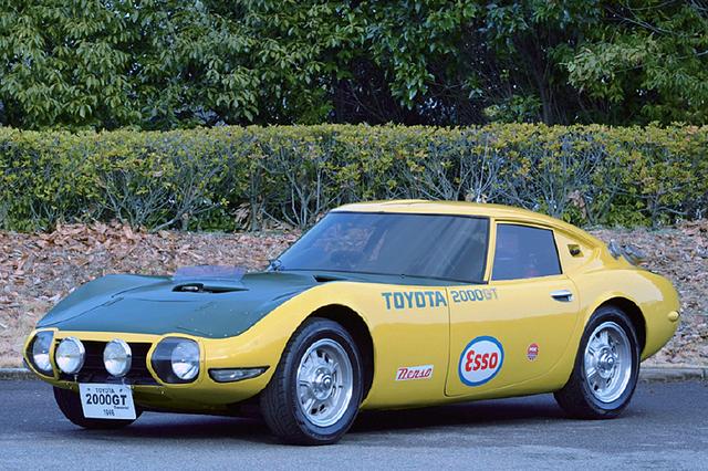 画像: 1966年8〜10月、谷田部のテストコースにおいてトヨタ 2000GTは3つの世界新記録と13のクラス別国際新記録を樹立した(写真はトヨタ博物館所蔵のレプリカ)。