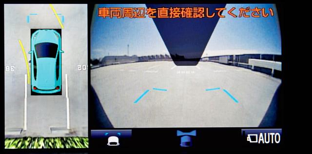 画像: パノラミックビューモニターの画像イメージ