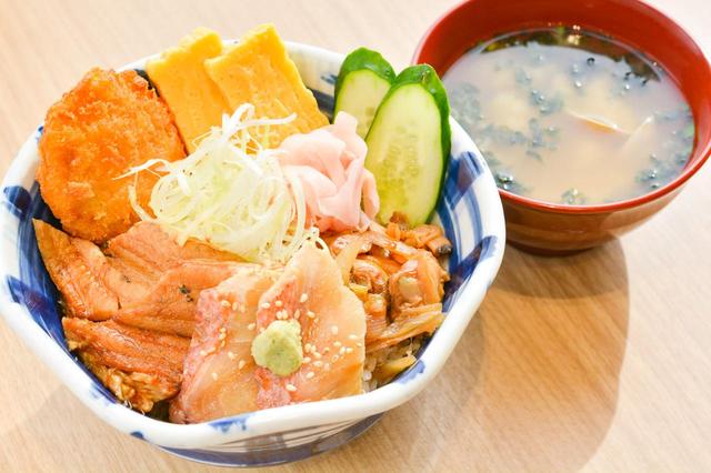 画像: 5年以上前から人気を集めている「これぞ、ちーば丼」は1280円。みそ汁付きで1480円。