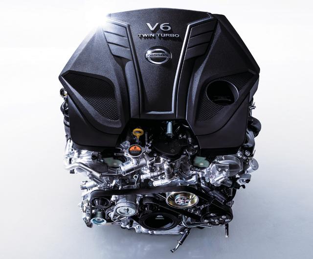 画像: GT系で300ps、400Rに至っては400psの最高出力を誇る新世代の3リッターV6ツインターボエンジン(VR30DDTT型)。