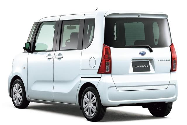 画像: スバルの新型シフォンは4WDモデルもラインアップする。