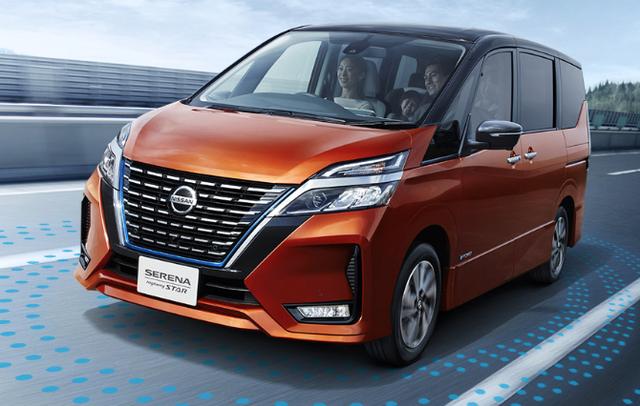 画像: 新型セレナハイウェイスターのe-POWER。横桟を取り払いメッシュ風グリルとVモーションを組み合わせている。
