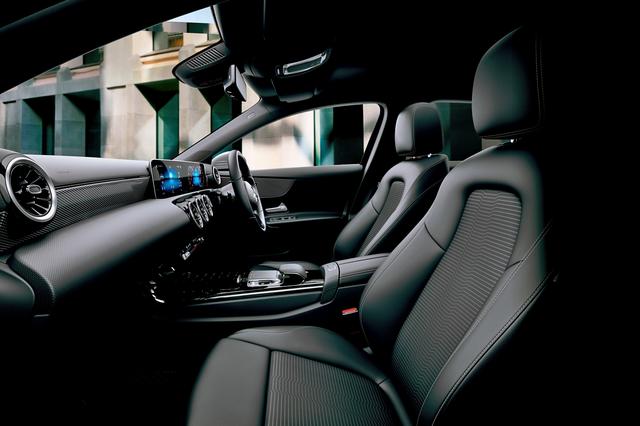 画像: A250 4MATIC セダンのインテリア