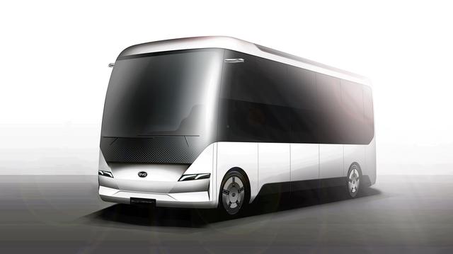画像: BYD初の日本市場向け小型電動バス「J6」。希望小売価格は1950万円(税別)で、納車は2020年春から。2024年までに1000台の販売を計画している。