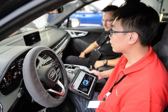 画像: Audi Twin Cupはサービス品質向上を目的とした技能コンテスト。今回アウディ ジャパンは世界大会でのツインカップ獲得を目指して準備を進めていた。