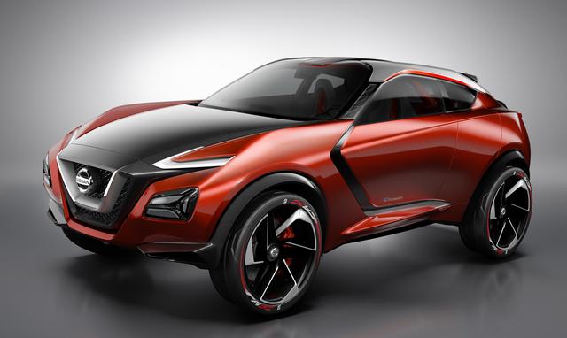 画像: 初期デザイン案のひとつが2015年のフランクフルトショーで公開された「GRIPZ CONCEPT」。現行ジュークのアイデンティティを継承しつつ、さらにアグレッシブかつスポーティなデザインとなっている。