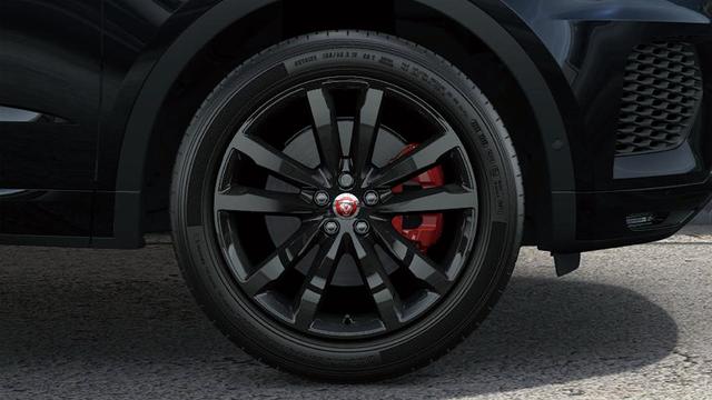 画像: 20インチ5スピリットスポーク「スタイル5051」。赤のブレーキキャリパーがアクセントになっている。