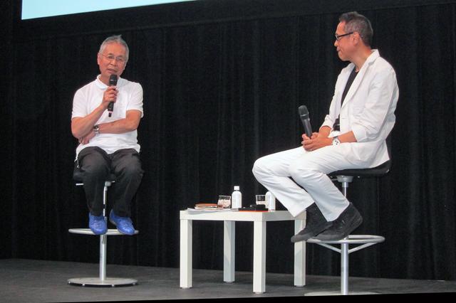 画像: バウハウスとアウディをテーマにデザインを語り合う二人のトークは、時間が許せばもっと続いていた…?