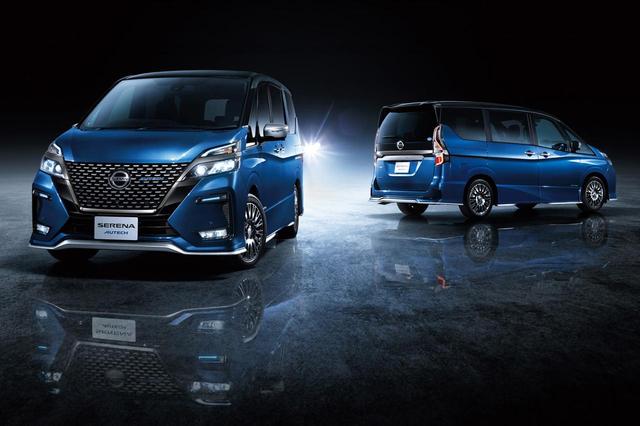 画像: 日産 セレナ オーテック スポーツスペック。ボディカラーはカスピアンブルー。