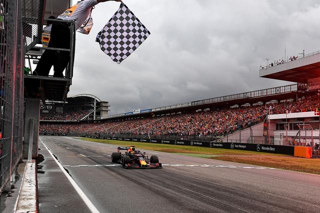 画像: F1世界選手権 第11戦 ドイツGPで優勝を飾ったレッドブル・ホンダ。マックス・フェル位スタッペンがドライブ。