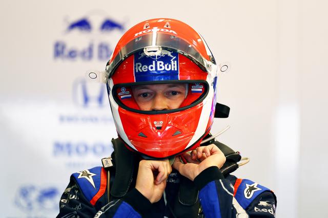 画像: ダニール・クビアト(トロロッソ・ホンダ)。予選13番手。