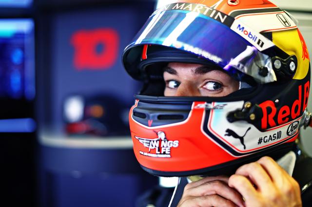 画像: ピエール・ガスリー(レッドブル・ホンダ)。予選6番手。