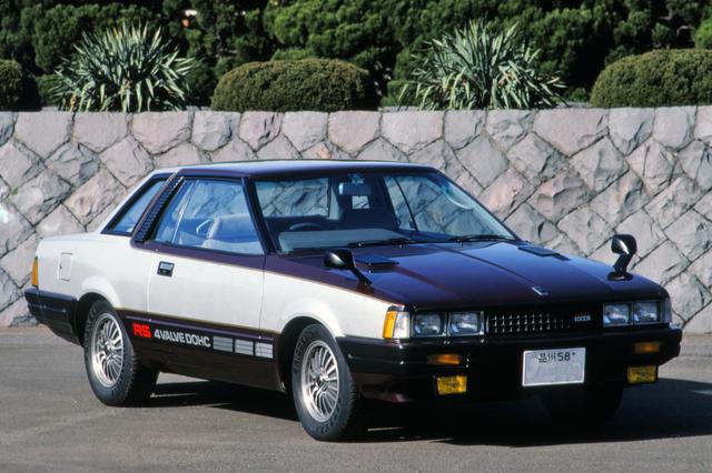 画像: 1982年4月、S110型シルビア(および姉妹車のガゼール)にもFJ20Eを搭載したRSが登場した。
