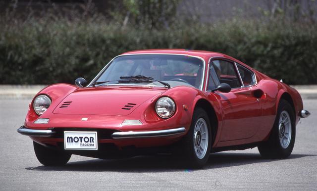 画像: ディーノ206GT発表からわずか9カ月後に登場した246GT(写真)。ベースとなった206GTより排気量が400ccアップされるとともに、ホイールベースも60mm延長された。