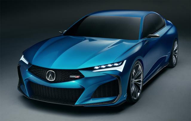 画像: 去る8月13日に北米で発表された次世代TLXと思われるコンセプトカー(ACURA Type S Concept)。ロングホイールベース版がRLXを名乗る可能性もあるが、日本導入の予定はない模様。