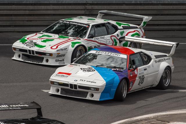 画像: F1グランプリの前座として開催されたPro Carシリーズで人気を博したBMW M1。