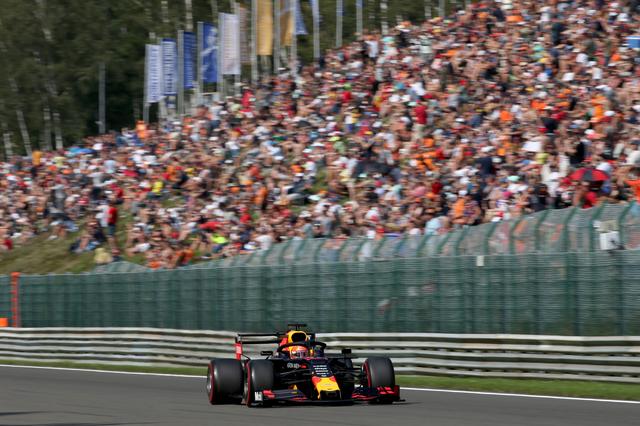 画像: 予選5番手に終わったレッドブル・ホンダのマックス・フェルスタッペン。ただしタイム差はなく、オーバーテイクな可能なスパ・フランコルシャンだけに、優勝のチャンスはある。