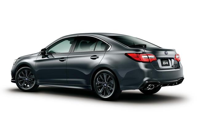 画像: 今回追加となったレガシィ B4の特別仕様車「B-SPORT」。