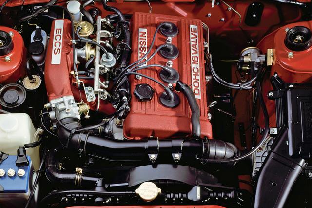 画像: FJ20E型は、1973年のケンメリGT-R以来、久しくDOHCがなかった日産に、4気筒ながら復活させた。ノンターボで150psの出力を発生。