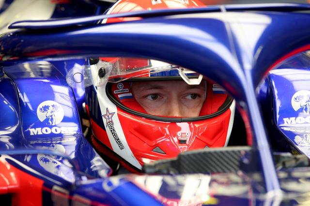画像: ダニール・クビアト(トロロッソ・ホンダ)。予選13番手。