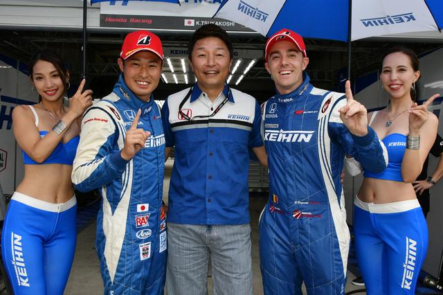 画像1: KEIHIN NSX-GTが予選を席巻