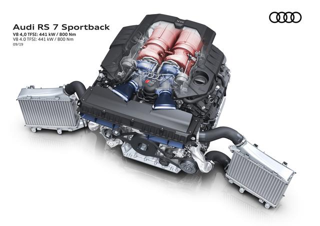 画像: 4.0LのV8ツインターボエンジン
